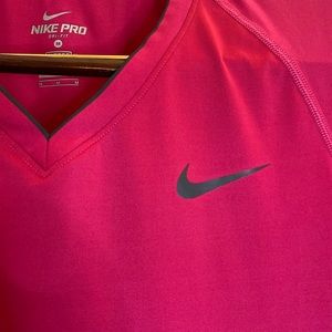 Nike Pro Dri-Fit Medium Pink Shirt